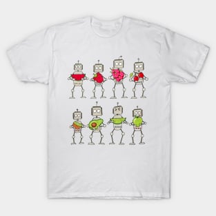 8 fruit bots T-Shirt